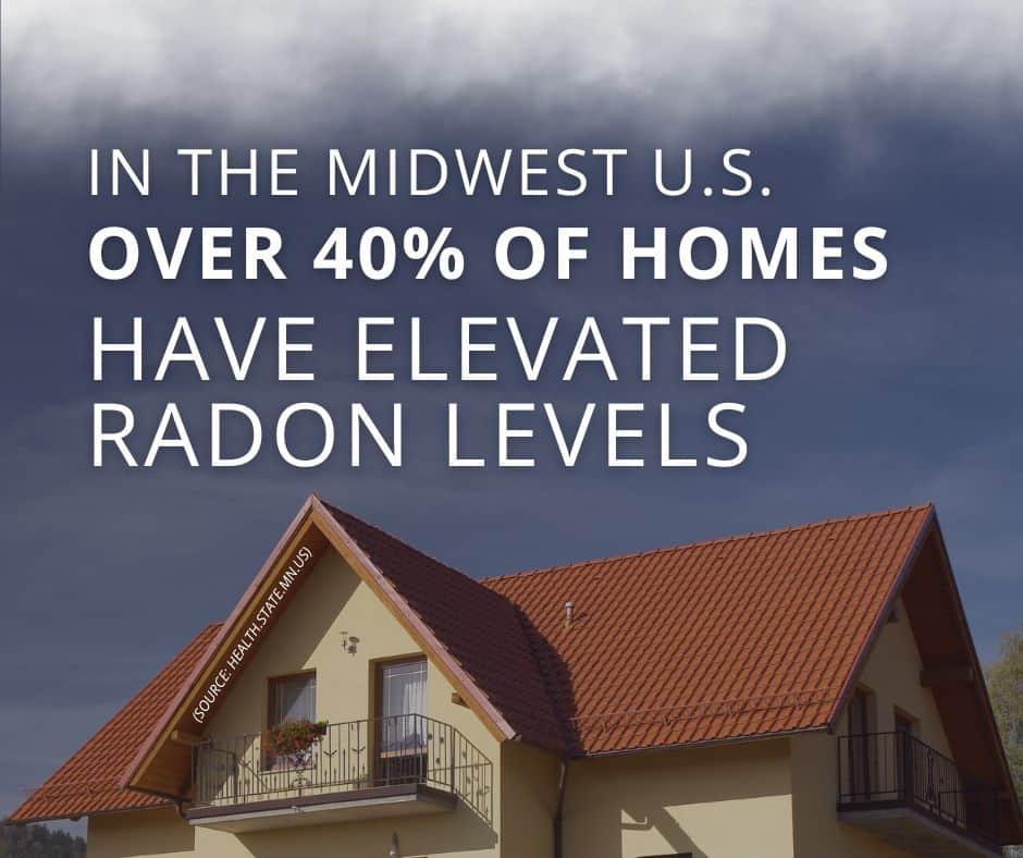 radon gas has no odor but needs to be mitigated in homes