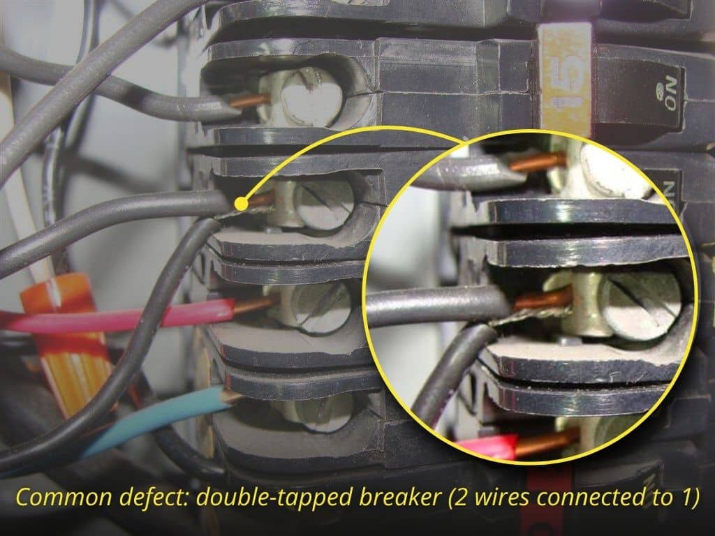 electrical safety issue that is common on inspection reports