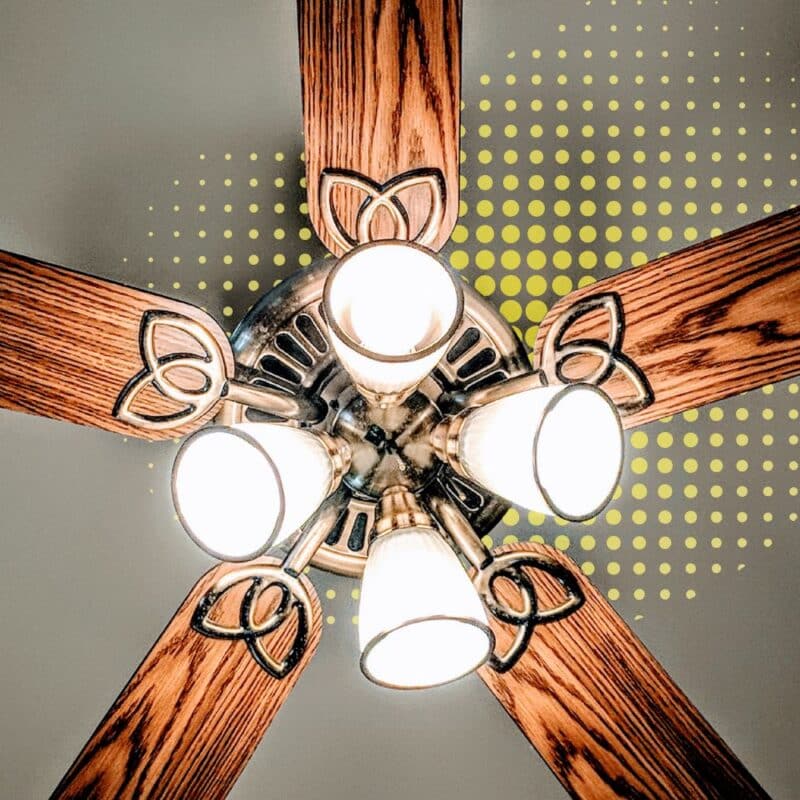 ceiling fan size chart