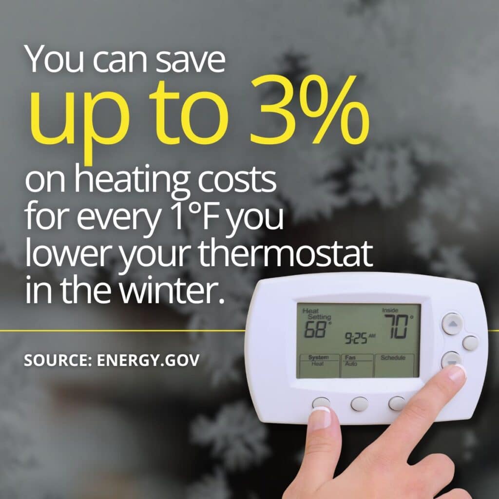 winterize your home to save on heating costs