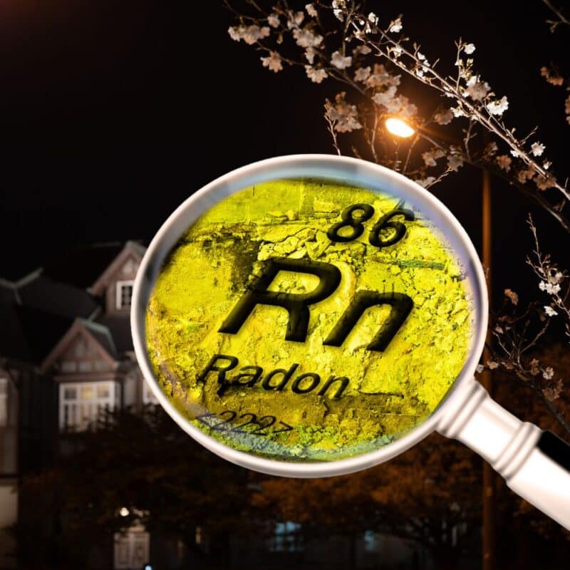 symptoms of radon poisoning​