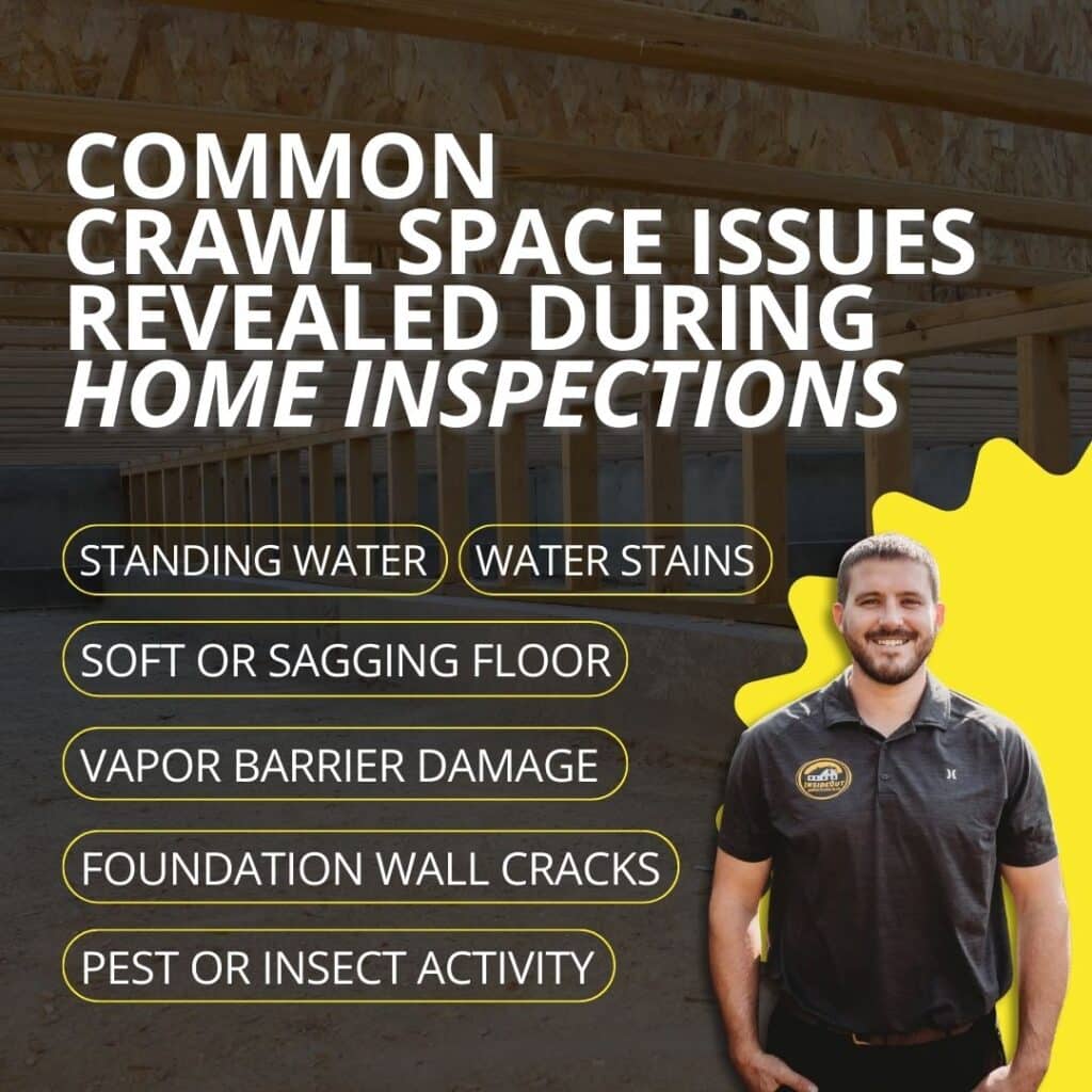 common crawl space inspection findings